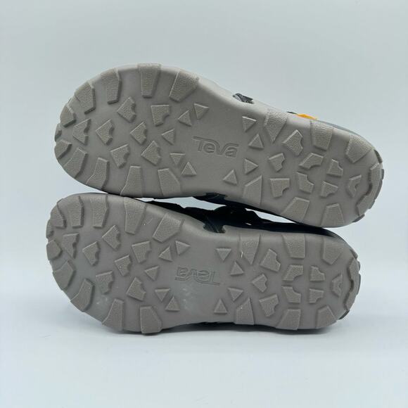 Teva Men’s Flintwood Black Water Shoe Summer Sandals Closed Toe Size 9